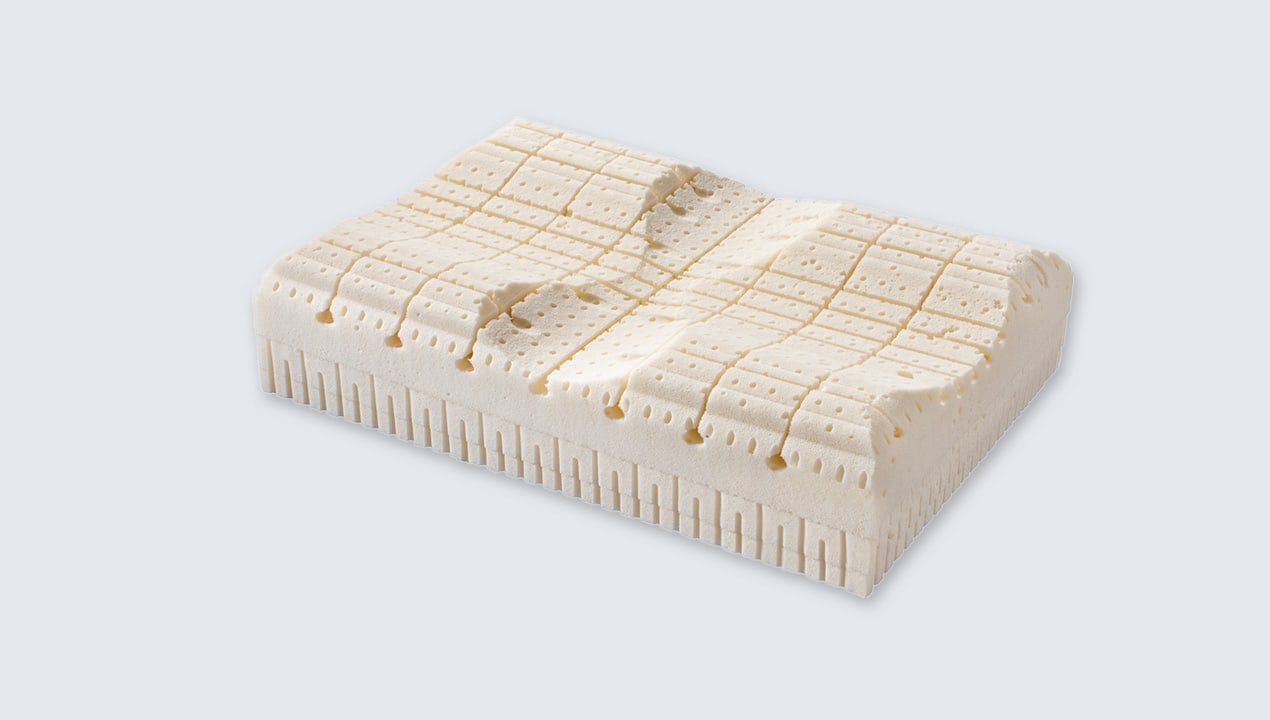 PRO-PIL-O® Latex Neck Support Pillow